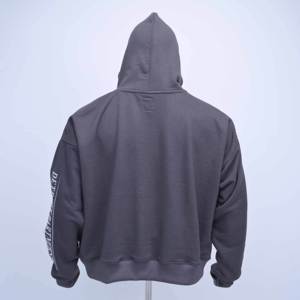 Spring Autumn Customize Big and Tall Cotton Casual <b>Men</b> Hooded Sweater Plus Size Cheap Hoodies Streetwear - Product Image 5