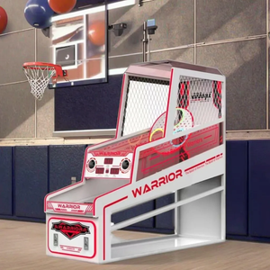 Máquina de Juego Arcade HGR Amusement Warrior Ball Pitching con Pantalla de Puntuación, Niveles Temporizados y Canasta Móvil para Todas las Edades - Product Image 5