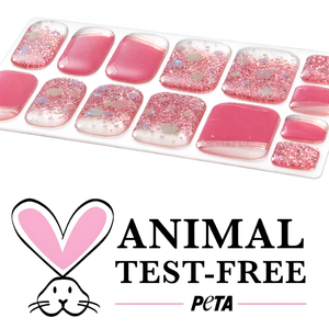 Tiras de Uñas Coreanas, Envolturas de Uñas de Gel Semicuradas, No Tóxicas, Autoadhesivas, 30 Piezas, Fabricante de Marca Privada, Cutiehani Popping Gold - Product Image 5