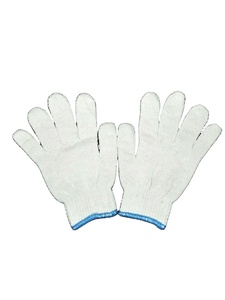 Gants de sécurité en coton blanc les mieux notés Usage général Protection du travail industriel Production vietnamienne - Product Image 3
