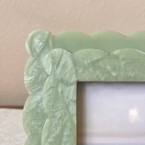 FAIZA CRAFT FC-7600 Luxury European Design Retro <b>Resin</b> Photo Frame Vintage Handmade Tabletop & Wall Mount Display - Product Image 6