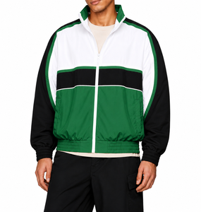 OEM Custom <b>Men's</b> Nylon Windbreaker Tracksuit <b>Jacket</b> and Pants Set Streetwear Sportswear Water Resistant - Product Image 6