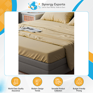 Made in India Outstanding Quality Vintage Style 4 Pcs Polyester Bedsheet Set Available for Sale at Direct Factory Rates - Product Image 4