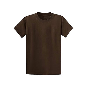 100% Cotton Men's Regular Fit Short Sleeve Blank Casual Crew Neck T-Shirt Quick Dry Breathable Clush Industries Wholesale - Product Image 2