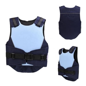 Chaleco de Seguridad para Montar a Caballo Unisex, Transpirable, de Neopreno, sin Mangas, de Color Sólido, con Cierre de Hebilla Ajustable - Product Image 1