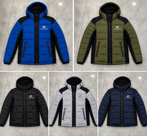 Chaqueta de Invierno Acolchada con Capucha para Hombre, Personalizada, Impermeable, Aislada, Informal, para Exteriores, Fabricante OEM ODM - Product Image 6