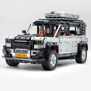 1:8 Off Road SUV Building <b>Block</b> Set 5268PCS Technical 4x4 Adventure Vehicle Model Compatible With Lego Bricks - Product Image 1