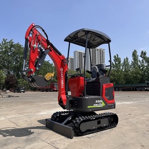 Miniexcavadora pequeña y duradera con motor potente para trabajos de excavación, zanjado, demolición y desarrollo de propiedades - Product Image 2