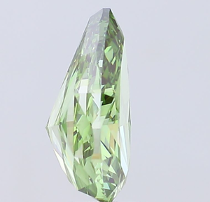 Diamante Cultivado en Laboratorio con Certificación IGI, Corte Pera Modificado de 5.22 CT, Color Verde Intenso Fantasía, Claridad VS1, CVD LG 653439187, ROYAL GEMS - Product Image 3