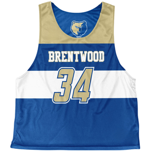 Chalecos de Práctica de Lacrosse Reversibles con Costuras Reforzadas y Sublimación Personalizada para Hombre, de Secado Rápido y Absorción de Humedad, Chalecos de Entrenamiento Lisos - Product Image 1
