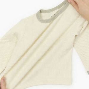 JALBEBE Set Loungewear Unisex per Neonati in Cotone/Modal/Spandex a Costine, 2 Pezzi, Maniche Lunghe, Top Morbido e Pantaloni, Abbigliamento per Casa per Tutte le Stagioni - Product Image 6