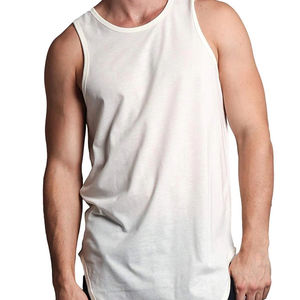 Débardeur tricoté pour homme en Spandex/Coton respirant, effet gainant ventre plat, 220g, style urbain, meilleure qualité, meilleure vente - Product Image 5