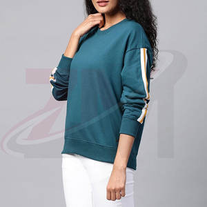 Sudadera para Mujer, de Primera Calidad, de Algodón y Felpa, Cálida para Invierno, de Manga Larga y Cuello Redondo, para Adultos - Product Image 5