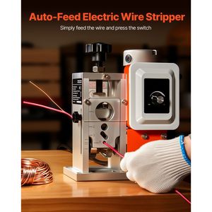 Spellatura Cavi Elettrica Automatica 400W con Motore, Spellacavi 0.06-1.57 mm², 9.84 IPS (15) Attrezzatura per Riciclo Rottami Metallici - Product Image 2