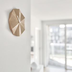 Horloge murale en bois minimaliste, horloge décorative moderne en bois pour la maison, le bureau et le salon, décoration murale contemporaine unique - Product Image 2
