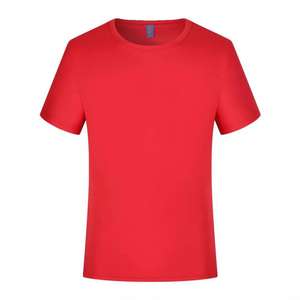 Camiseta al por Mayor Barata de 12 Colores, 180 g/m², 100 % Algodón, con Logotipo Personalizado, Cuello Redondo, Manga Corta, Unisex, para Hombre y Mujer - Product Image 4