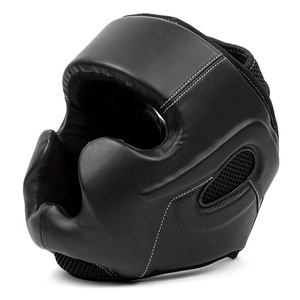 ราคาขายส่ง RTS ชุดป้องกันศีรษะสำหรับคิกบ็อกซิ่ง ทำจากหนัง PU แบบสั่งทำพิเศษ ป้องกันปากและศีรษะ สำหรับเยาวชน ชุดป้องกันศีรษะสำหรับชกมวยและคาราเต้ รุ่น AI-HG-24 - Product Image 6