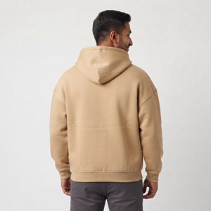 Sudadera con capucha y cremallera personalizada para hombre, 100% algodón, 450 g/m², forro polar, estilo urbano, para invierno. - Product Image 2