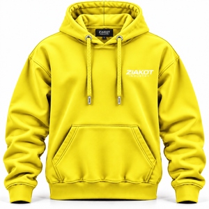 Custom Fleece Hoodie Wholesale Heavyweight Pullover Sweatshirt Custom Logo Hoodies ZIAKOT INDUSTRY Pakistan Manufacturer - Product Image 3