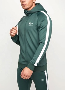 Chándal ajustado de diseño personalizado para hombre, traje de chándal para trotar - Product Image 5