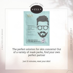 Masque facial en tissu pour le soin de la peau, soin du visage, soin personnel, rajeunissement du visage, formule avancée, types de peau, masque facial, soin pour hommes - Product Image 2