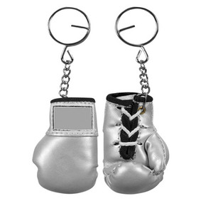 Artificial Leather Boxing <b>Glove</b> Keychain Mini Car Hanging Element MMA Gift Key Holder Custom Size Fresh Style - Product Image 6