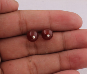 Wholesale <b>Red</b> Onyx <b>Earrings</b> 925 Sterling Silver Bold <b>Red</b> Gemstone <b>Drop</b> <b>Earrings</b> B2B Jewelry Supplier Handmade <b>Red</b> Onyx Jewelry - Product Image 2