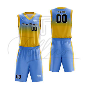 Uniforme de basket-ball pour hommes sur mesure de haute qualité, manches courtes, respirant, grande taille, 100% polyester, avec nom d'équipe personnalisé, service OEM - Product Image 6
