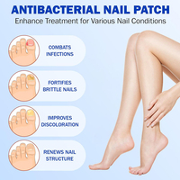 Autocollants correcteurs d'ongles antifongiques personnalisés, patchs de soin des ongles, traitement des fissures des doigts et des ongles