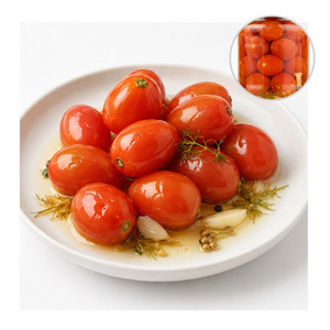 International Standard Delicious Factory In Vietnam Hot Sale Cheap Price Baby <b>Pickled</b> Tomato Packed in 720ml Mason <b>Jar</b> - Product Image 1