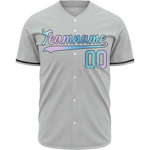 2026 Premium Quick Dry Breathable Baseball Jersey - Button <b>up</b> Baseball Shirt for <b>Boys</b> Teamwear Men's Baseball & Softball Jersey - Product Image 2