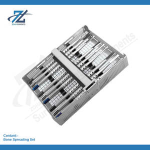 Kit d'élargissement osseux pour implants dentaires, outils chirurgicaux manuels réutilisables en acier inoxydable pour hôpitaux dentaires - Product Image 2