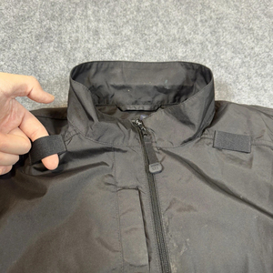 Chaqueta Cortavientos Táctica Plegable para Hombre, Negra, con Cierre Completo, Estilo Anorak, Chaqueta de Trabajo - Product Image 3