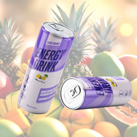 [Boîte d'échantillons] Formules de nutrition santé aux fruits mélangés 250ml personnalisées pour les marchés professionnels Boisson énergisante