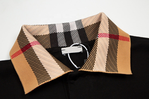 Camisa de punto de algodón sólido con logotipo bordado personalizado OEM para hombre y mujer, estilo retro informal de negocios a la moda. - Product Image 6