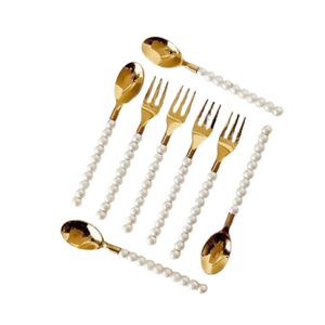 Ensemble de cuillères à mesurer en métal finition or, style minimaliste moderne, en laiton martelé fait main, ustensiles de cuisine pour la pâtisserie et la cuisson - Product Image 4