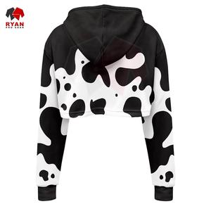 Ryan Pro Gear – Nouveaux sweats à capuche pour femmes, crop top respirant et élégant, couleur personnalisée, grandes tailles, services OEM et ODM - Product Image 4