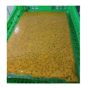 Purée de fruit de la passion premium du Vietnam, surgelée IQF, emballée sous vide en bloc, pour les acheteurs mondiaux - Product Image 1