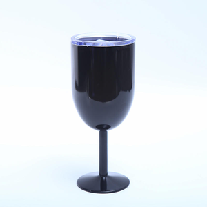 Flûtes à vin murales avec pied en acier inoxydable, verres à champagne isothermes sous vide, gobelets à vin - Product Image 6