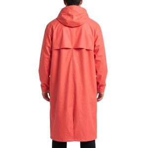 Vestes de pluie professionnelles de qualité supérieure, imperméables, coupe-vent, haute visibilité, couleur jaune néon, conformes aux normes de sécurité. - Product Image 2