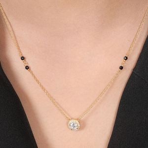 Cadeau de Noël pour la Saint-Valentin, Mangalsutra doré en or plaqué or avec perles en argent sterling 925 pour femmes - Product Image 4