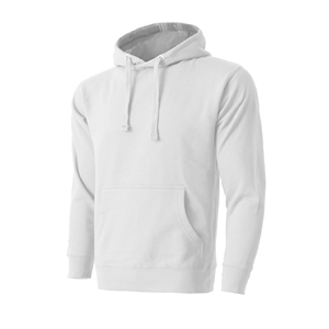 Daily Usage Winter Season Plus Size Men's White Color Slim Fit Hoodies Customized Design Stylish Fashionable Hoodies For Men - Product Image 1