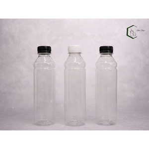 330ml Square PET <b>Plastic</b> Bottle with Double Ring Design for Clear Beverage Juice Tea Packaging OEM Screw <b>Cap</b> Vietnam Factory - Product Image 3
