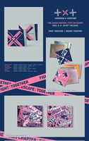 TXT (TOMORROW X TOGETHER)-the Chaos Chapter Fight Escape (Version Ensemble) CD de musique pop coréenne pour tous les âges, en plastique et en papier