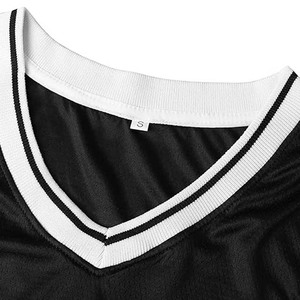 เสื้อบาสเก็ตบอลแบบกลับด้านได้สำหรับผู้ชาย – เสื้อกีฬาตาข่ายระบายอากาศน้ำหนักเบาสำหรับฝึกซ้อมกีฬา - Product Image 4