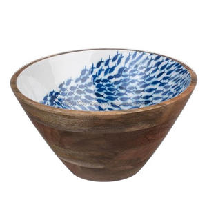 Service en bois de mangue moderne fait à la main pour la décoration intérieure ustensiles de cuisine vaisselle polyvalent hôtel utilisation fête élégant écologique - Product Image 3