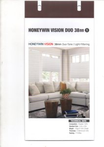 HONEY WIN VISION DUO 38mm <b>Light</b> filtering - Product Image 3
