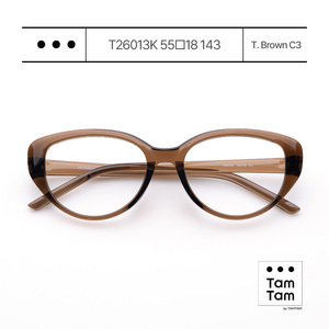 Lunettes de vue Tam Tam Cat Eye T26013K 55 18 143 T. Khaki C4 Monture complète pour femmes, correction de la vue, personnalisable, marque privée - Product Image 4