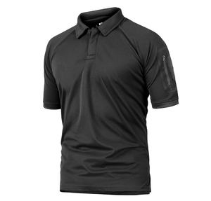 T-shirt polo de couleur unie à manches courtes avec impression de logo brodé meilleur design polos pour hommes Slim Fit de haute qualité - Product Image 1