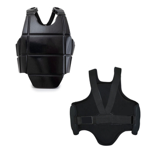Black White PVC Boxing Chest Protector <b>Training</b> Gear for MMA Muay Thai Winter Customized Packaging & Brand - Product Image 5